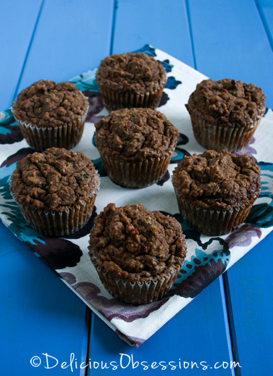 Banana Tigernut Muffins :: Grain-Free, Gluten-Free, Dairy-Free, Paleo / Primal // deliciousobsessions.com