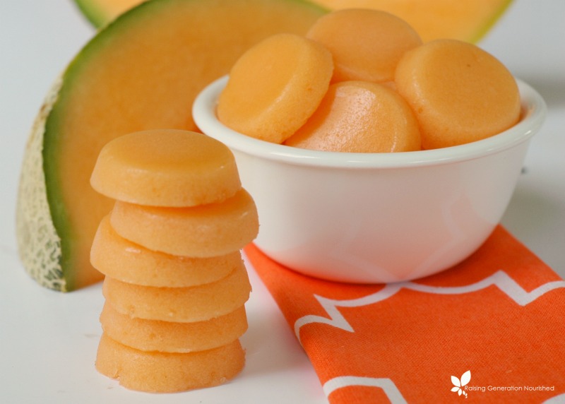 Melon Gummies :: Gluten-Free, Grain-Free, Dairy-Free, Refined Sugar-Free