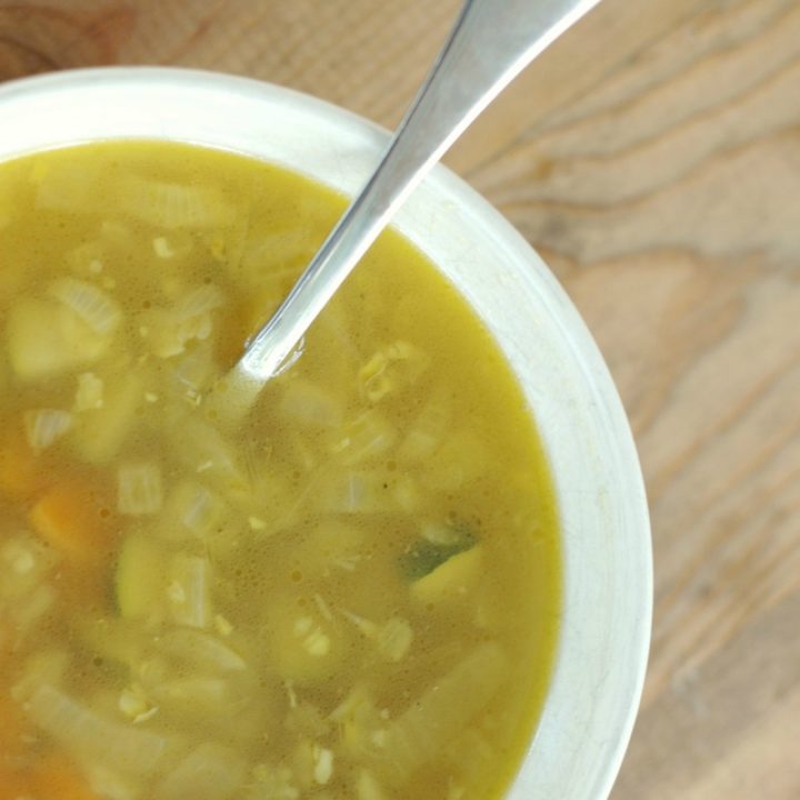 Recovery Soup :: Nourishment For Flu, Food Poison, Colds, and Illness // deliciousobsessions.com
