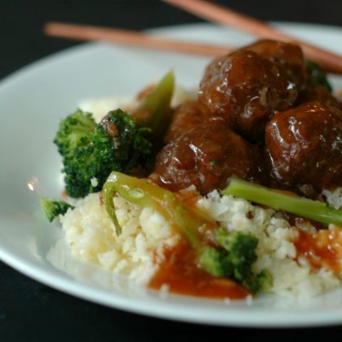 Sweet and Sour Asian Meatballs :: Gluten-Free, Grain-Free, Dairy-Free // DeliciousObsessions.com (Paleo, Primal, Grain Free)