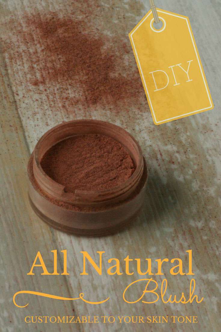 All Natural DIY Blush: Customizable To Your Skin Tone