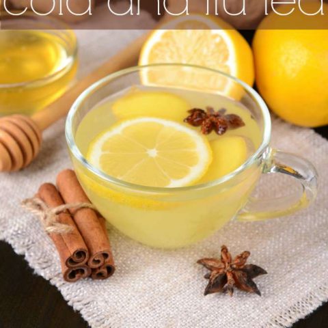 Cold and Cough Tea // deliciousobsessions.com