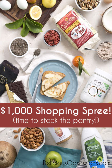 $1,000 Giveaway from Thrive Market (FREE Groceries!) // deliciousobsessions.com