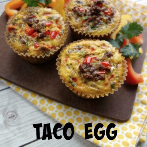 Taco Egg Muffins :: Grain & Gluten-Free, 21DSD, SCD, Paleo // deliciousobsessions.com