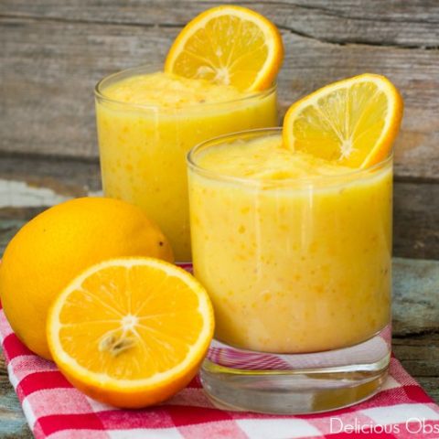 Citrus Smoothie :: Dairy-Free // deliciousobsessions.com