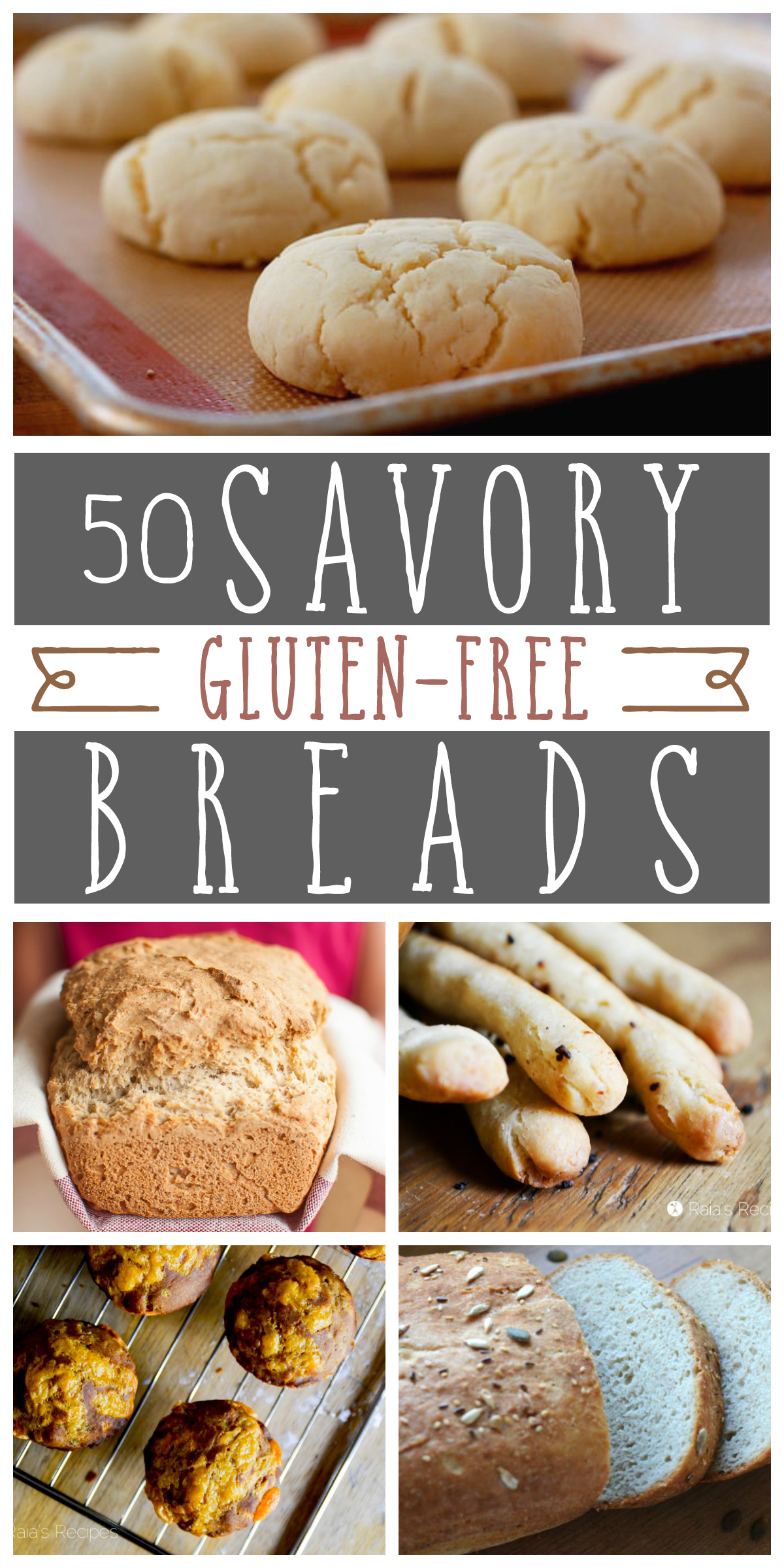 50 Savory Gluten Free Breads