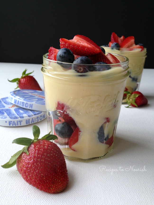 Lemon Custard Parfait | Delicious Obsessions