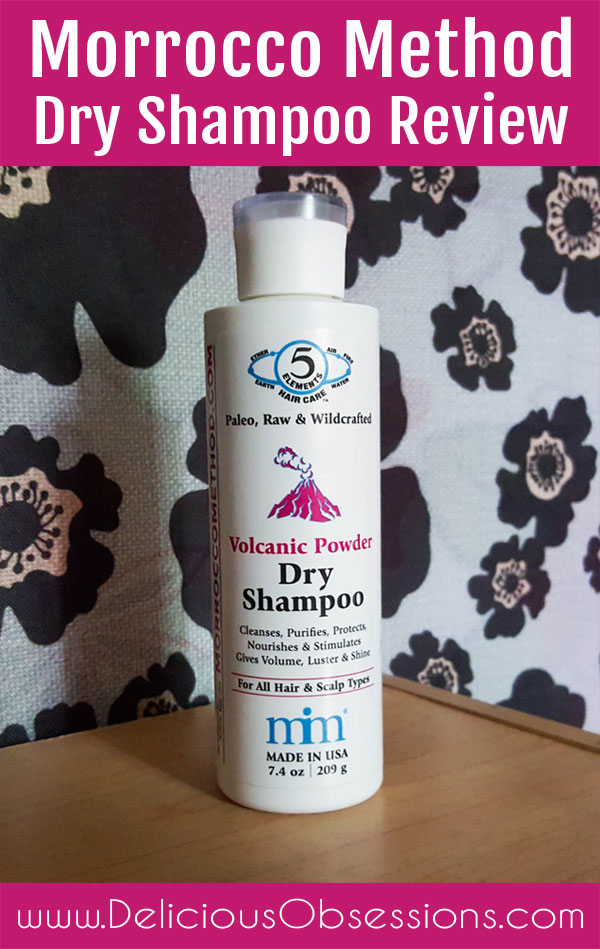 Morrocco Method Volcanic Power Dry Shampoo (a Dry Shampoo That Actually WORKS!) // deliciousobsessions.com