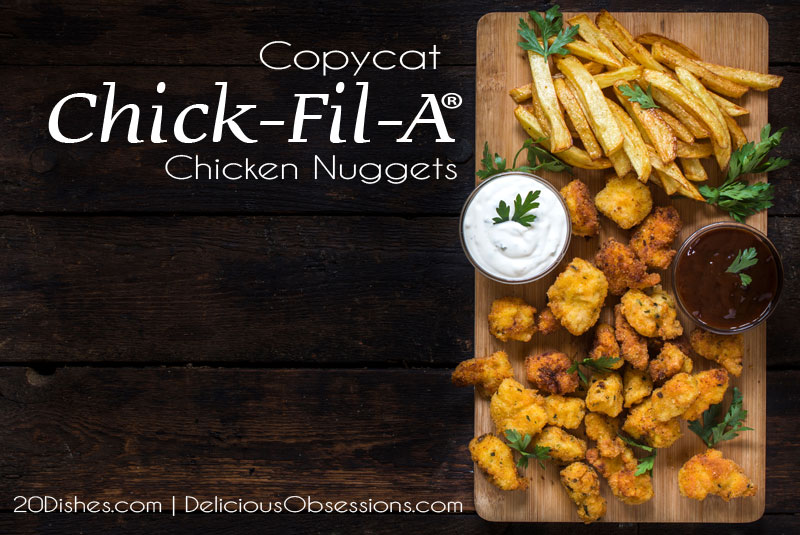 Copycat Chick-Fil-A® Chicken Nuggets :: Gluten-Free (Grain-Free Option)
