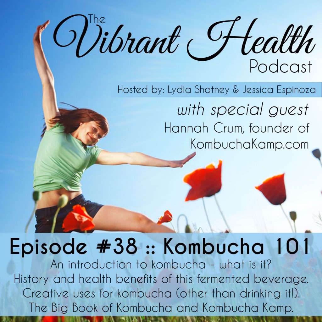 The VH Podcast, Episode 38: Kombucha 101 // DeliciousObsessions.com