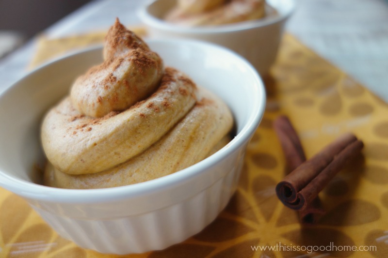 Light and Airy Egg-Free Pumpkin Mousse (Paleo, Dairy-free, SCD Legal)