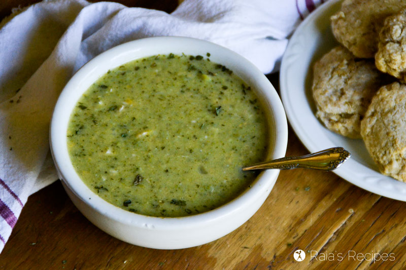 Nourish yourself from the inside out with this real-food, grain-free Cheesy Chicken & Broccoli Soup in the Instant Pot!
