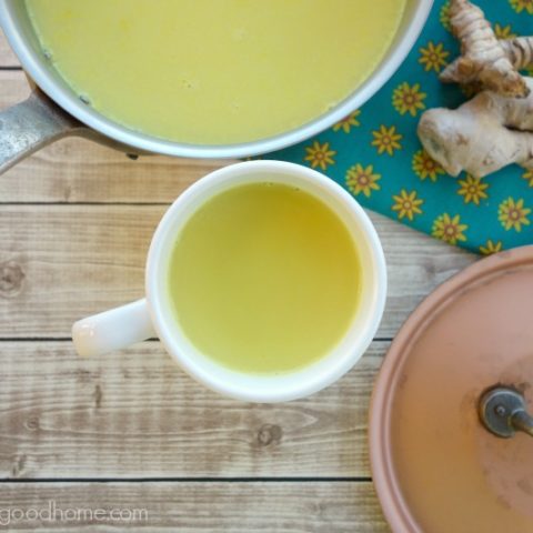 How to Make Golden Broth :: Gluten-Free, Grain-Free, Dairy-Free, Paleo // deliciousobsessions.com