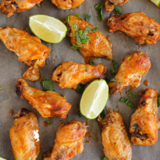 Red Curry Chicken Wings :: Gluten-Free, Grain-Free, Dairy-Free, Whole30®, Paleo, Primal // deliciousobsessions.com