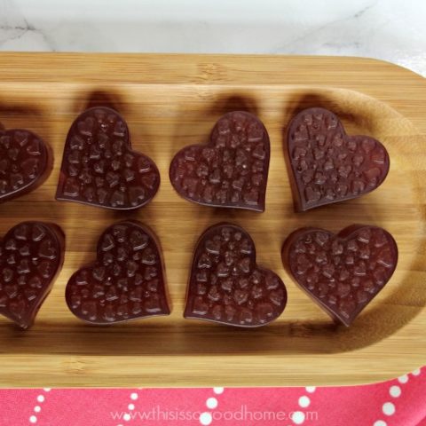 Pomegranate Ginger Gummies :: Gluten-Free, Dairy-Free, Paleo, AIP-Friendly // deliciousobsessions.com