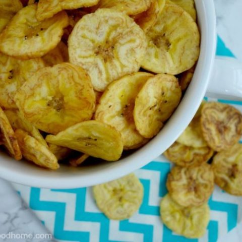 How to Make Plantain Chips :: Gluten-Free, Grain-Free, Dairy-Free, Paleo // deliciousobsessions.com