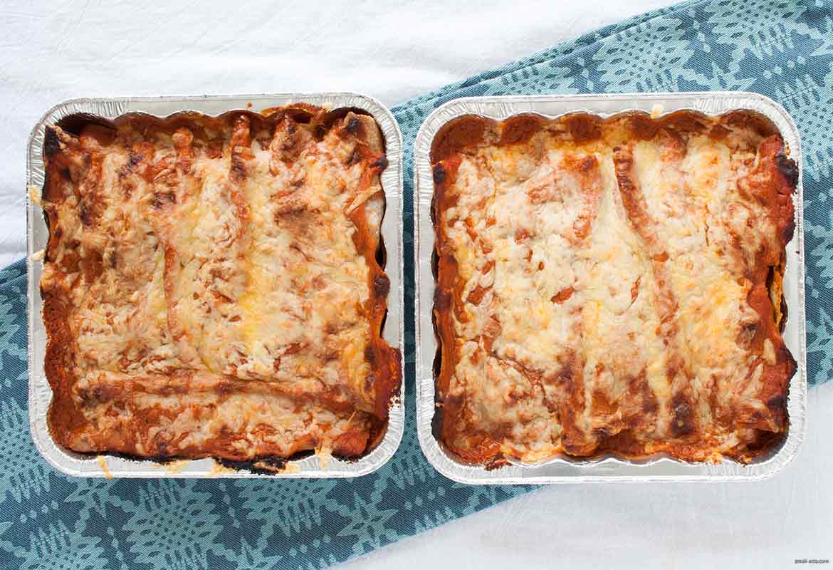 Vegetarian Freezer Enchiladas GlutenFree, GrainFree Delicious