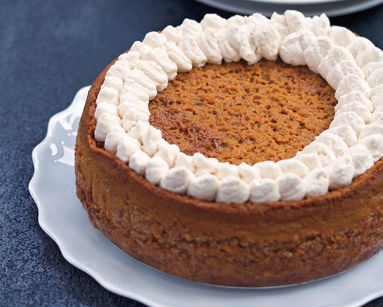 Instant Pot® Pumpkin Pie with Jaggery Crust :: Gluten-Free, Grain-Free, Refined Sugar-Free, Dairy-Free Option // deliciousobsessions.com