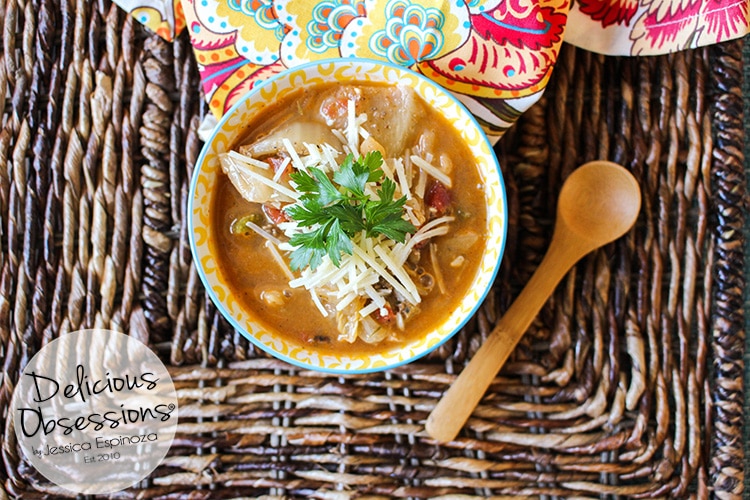 Hearty Beef and Cabbage Soup :: Gluten-Free, Grain-Free, Dairy-Free // deliciousobsessions.com