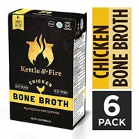 Chicken Bone Broth Soup by Kettle and Fire