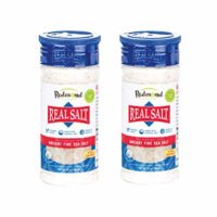 Redmond Real Sea Salt - Natural Unrefined Organic Gluten Free Fine, 10 Ounce Shaker (2 Pack)