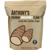 Anthony's Arrowroot Flour, 2.5lbs, Batch Tested Gluten Free, Non GMO