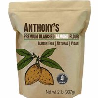 Anthony's Almond Flour Blanched, 2lb, Batch Tested Gluten Free, Non GMO, Vegan, Keto Friendly