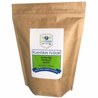 JEB FOODS Plantain flour - 2 LB 100% Pure Africa Green Plantain Flour, Paleo Diet, Gluten Free Baking