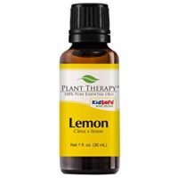 Plant Therapy Lemon Essential Oil | 100% Pure, Undiluted, Natural Aromatherapy, Therapeutic Grade | 30 Milliliter (1 Ounce)
