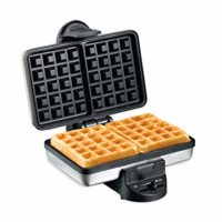 Hamilton Beach 26009 Nonstick Belgian Waffle Maker, Easy to Use, Clean and Store, Premium Stainless Steel
