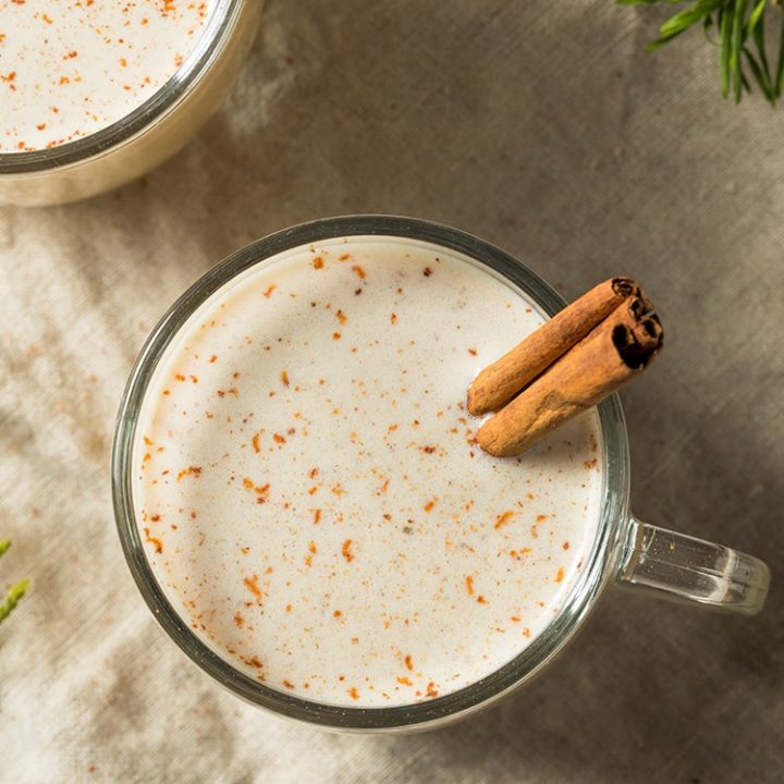 Easy Dairy-Free Eggnog :: Gluten-Free, Grain-Free, Refined Sugar-Free // deliciousobsessions.com