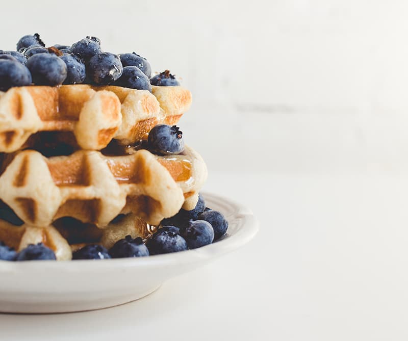 High Protein Waffles :: Gluten-Free, Grain-Free, Dairy-Free, Refined Sugar-Free // deliciousobsessions.com