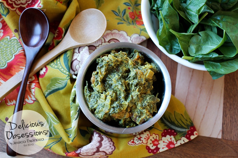 Easy Instant Pot Saag :: Gluten-Free, Grain-Free, Dairy-Free Options