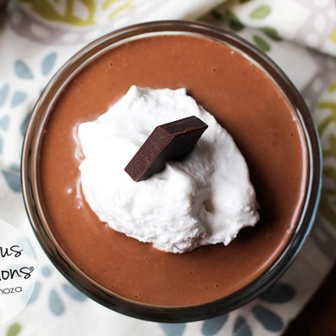 Easy Creamy Chocolate Pudding :: Gluten-Free, Grain-Free, Dairy-Free, Refined Sugar-Free // deliciousobsessions.com