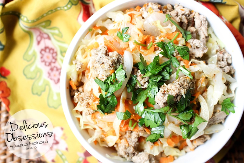 Easy Egg Roll in a Bowl :: Gluten-Free, Grain-Free, Dairy-Free, Soy-Free