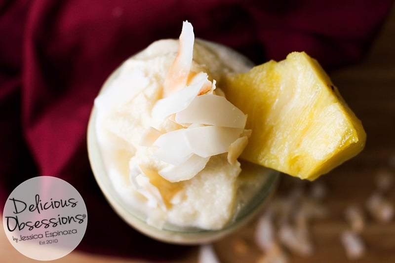 Toasted Coconut Pineapple Smoothie :: Gluten-Free, Grain-Free, Dairy-Free, Refined Sugar-Free