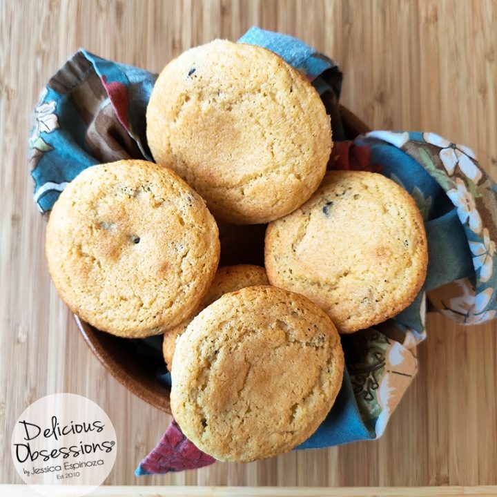 Chocolate Chip Muffins :: Gluten-Free, Grain-Free, Dairy-Free, Refined Sugar Free // deliciousobsessions.com