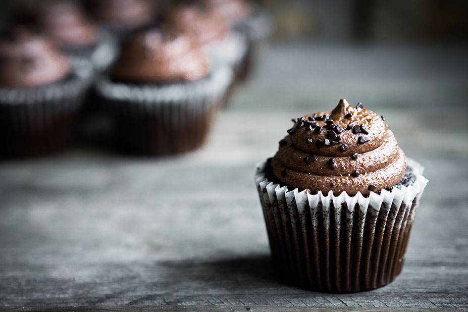 Easiest Chocolate Cupcakes :: Gluten-Free, Grain-Free, Dairy-Free, Refined Sugar Free