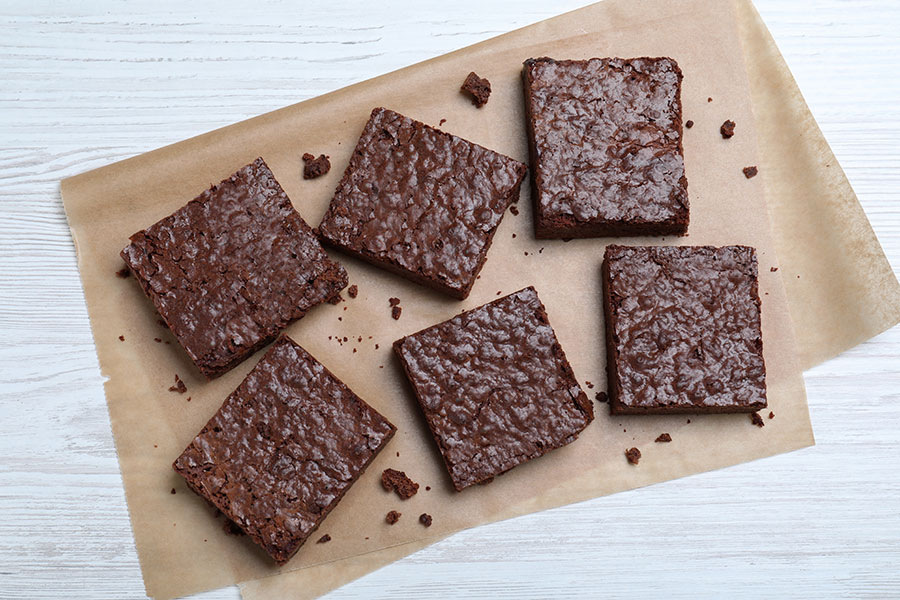 Healthier Fudgy Protein Brownies :: Gluten-Free, Refined Sugar Free, Dairy-Free Option